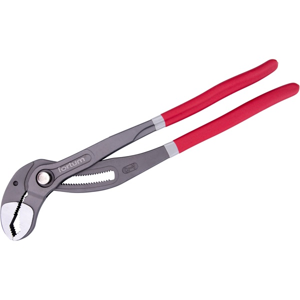 vízpumpafogó "Hunter", 400mm, nagy nyitásszögű, CrV, foszfátozott, gumírozott markolat FORTUM